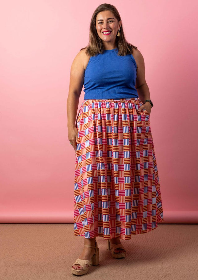 Bowie Skirt - Nice Splice Multigrain