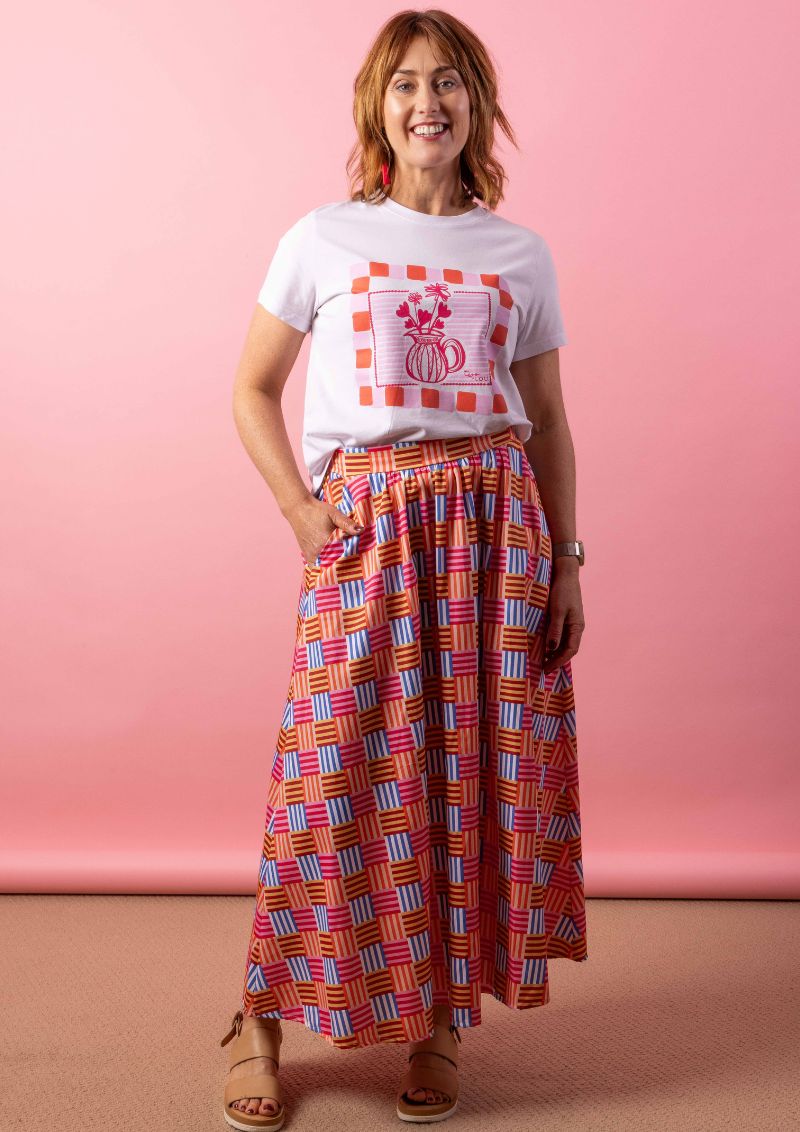 Bowie Skirt - Nice Splice Multigrain