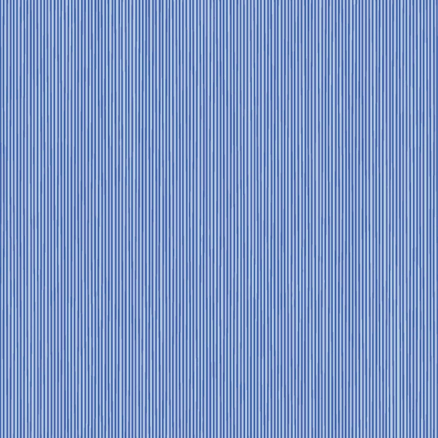 Reverie Reversible Dress - Thin Pin Blue