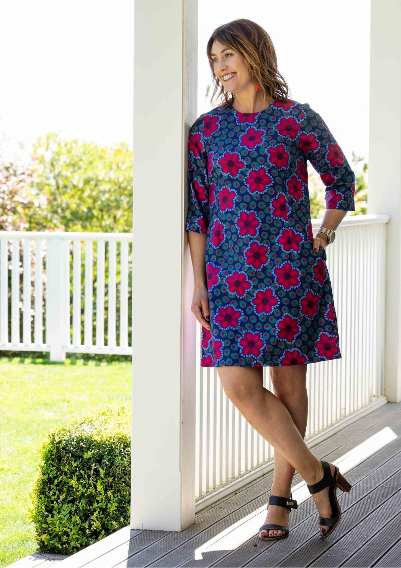 Aggie Dress - Mosaic