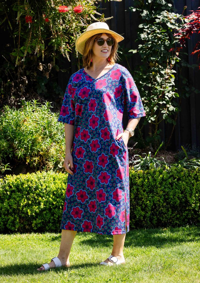 Belo Reversible Dress - Mosaic