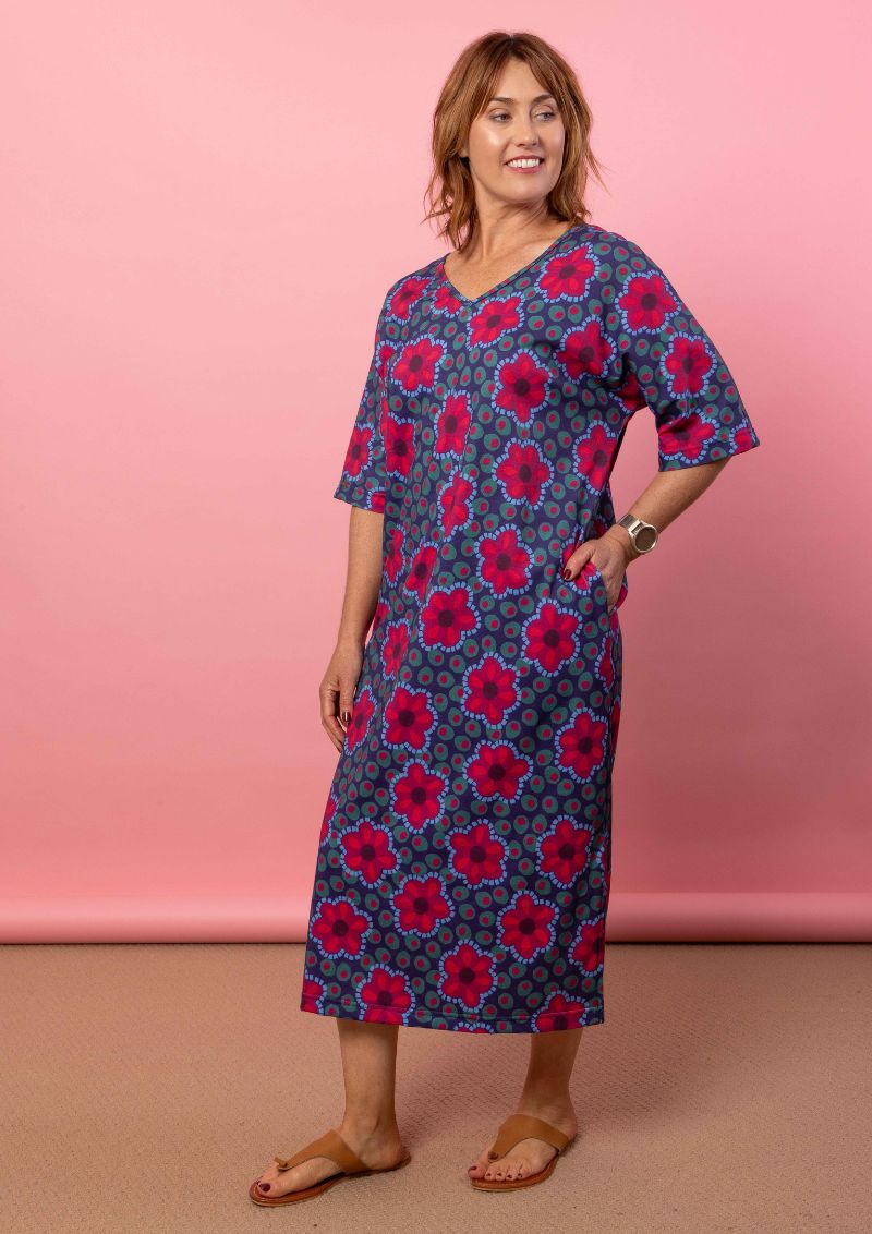 Belo Reversible Dress - Mosaic