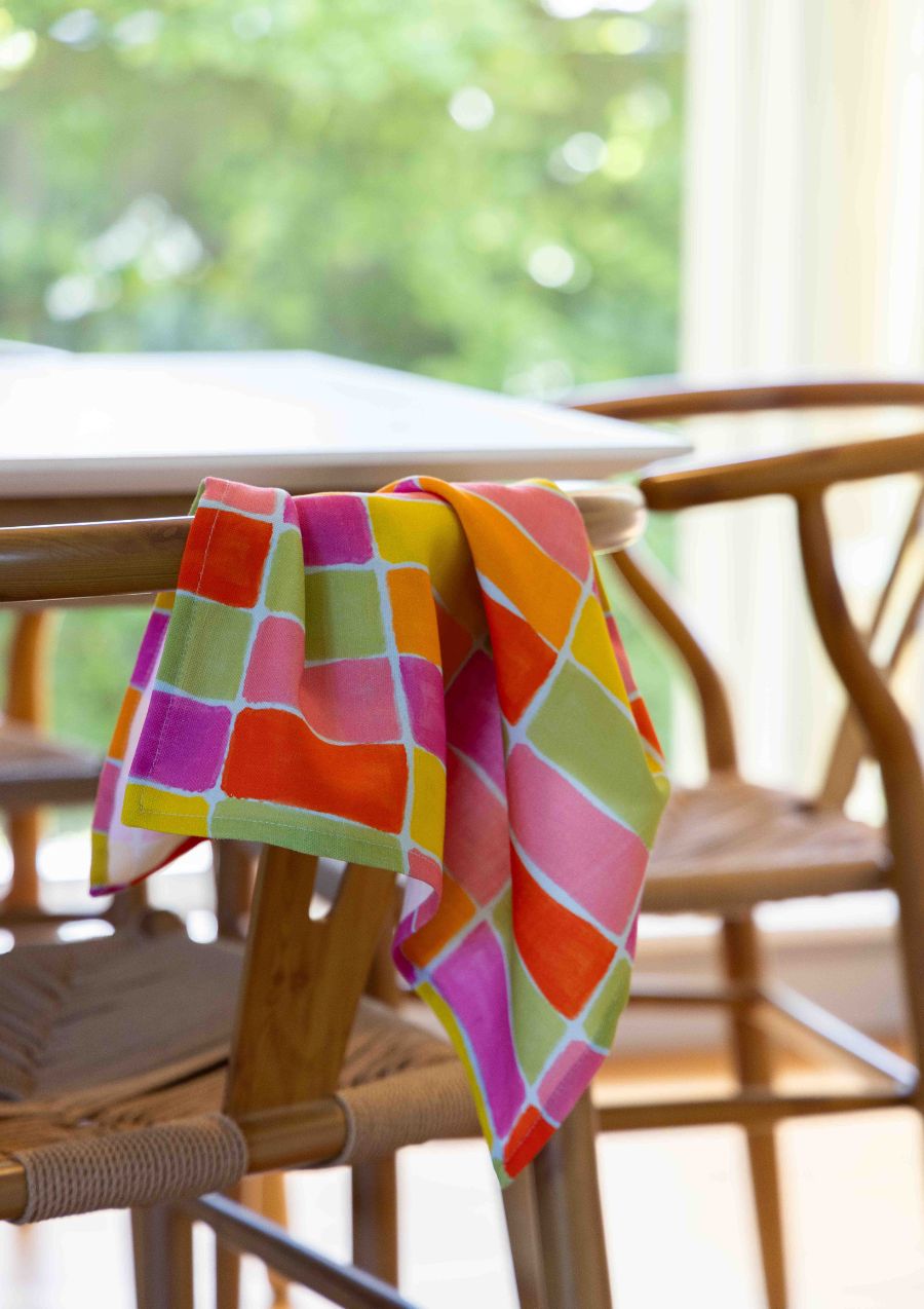 Fruit Salad Cotton Linen Napkins