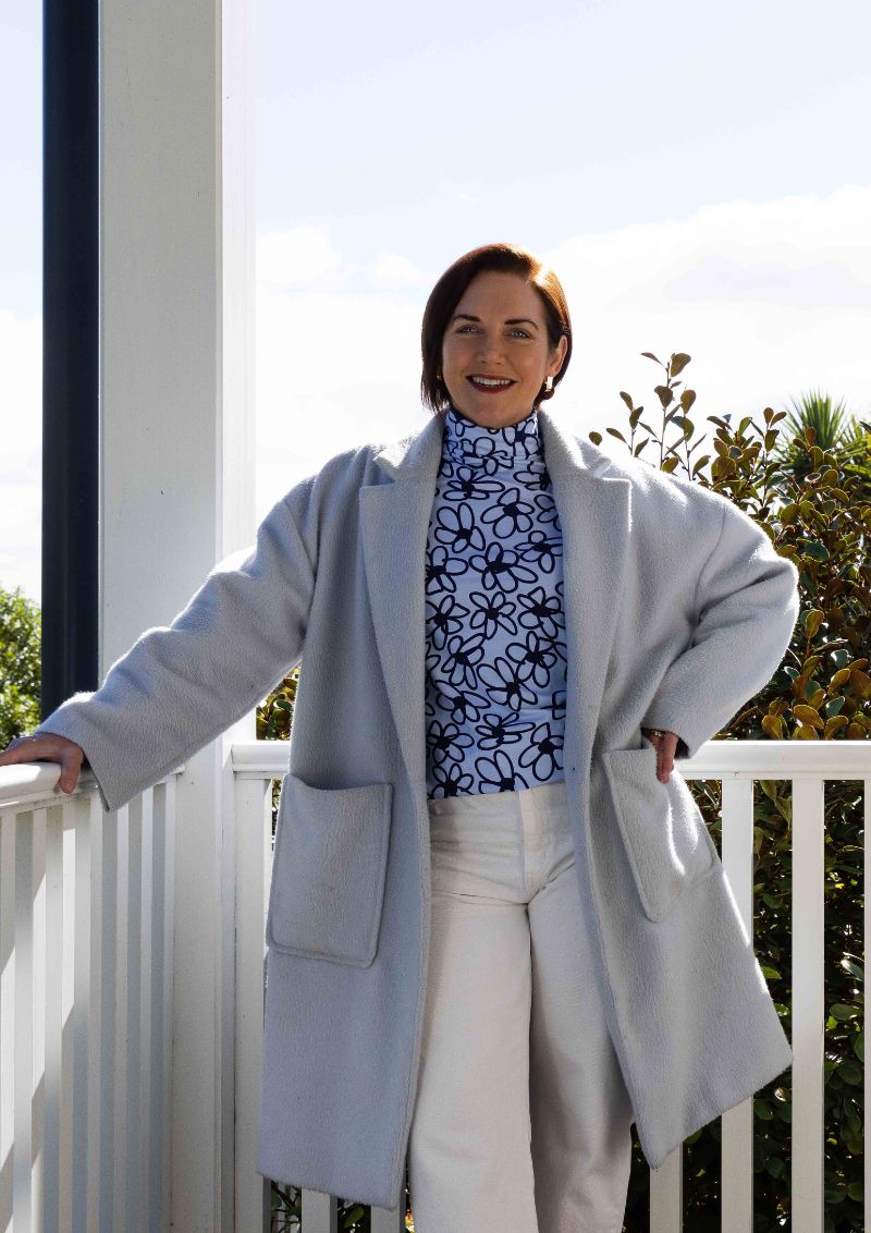 Roller turtleneck - Bloom Blue