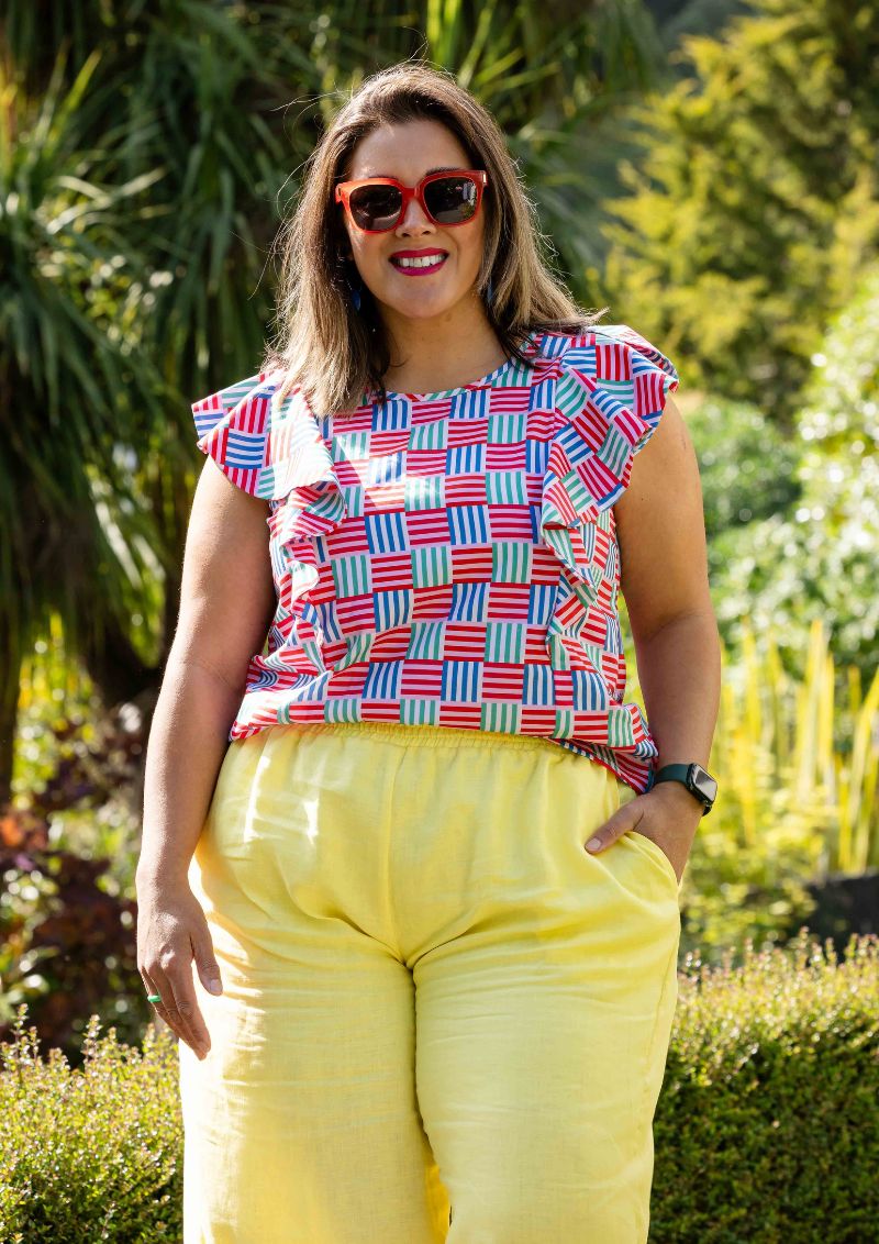 Vita Frill Top - Nice Splice Fresh