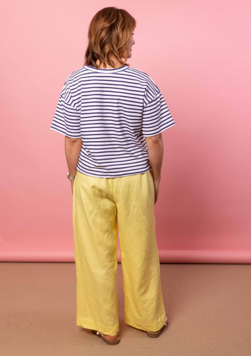 Solace Wide Leg Pant - Lemonade