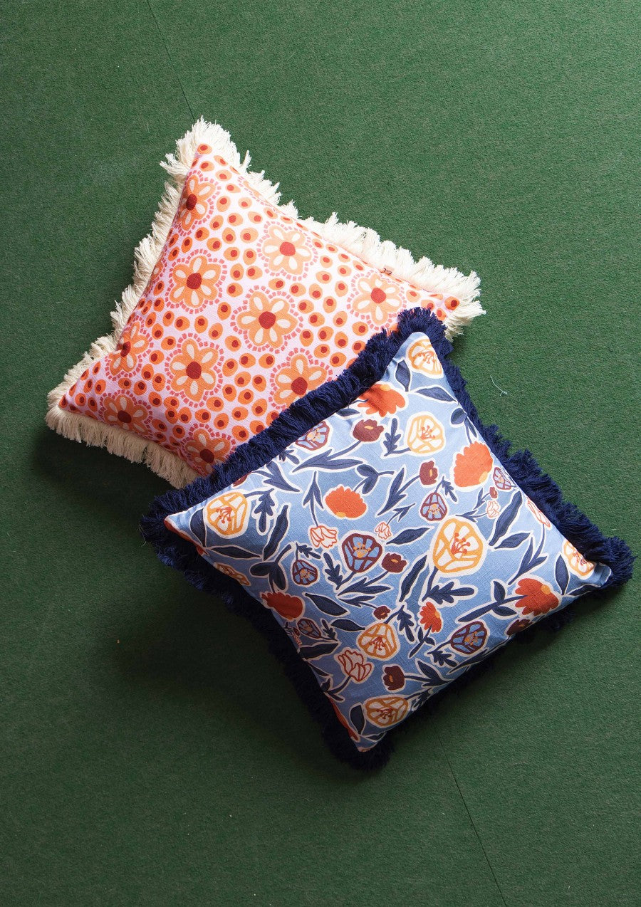 Cushion - Euni Blue / Euni Green