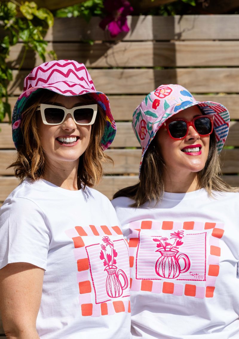 Bucket Hat - Raspberry Ziggy / Wilderness