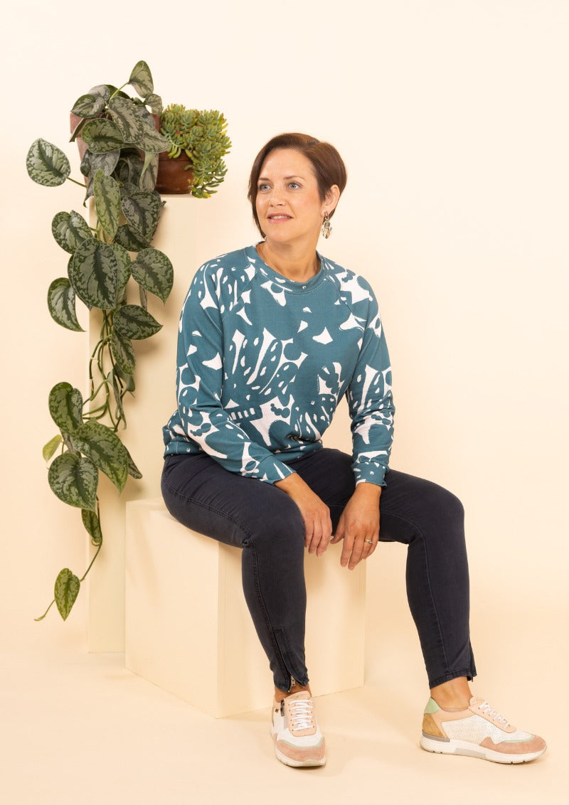 Greta Sweater - New Muse Ocean