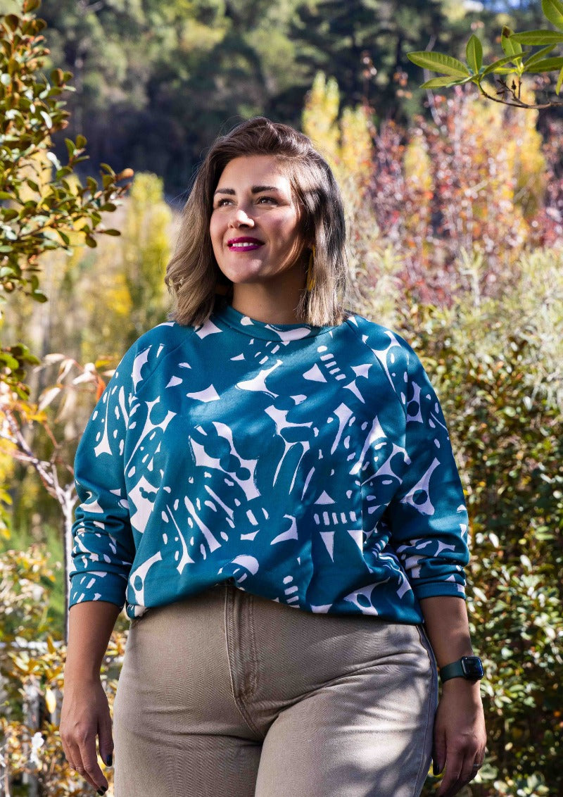 Greta Sweater - New Muse Ocean