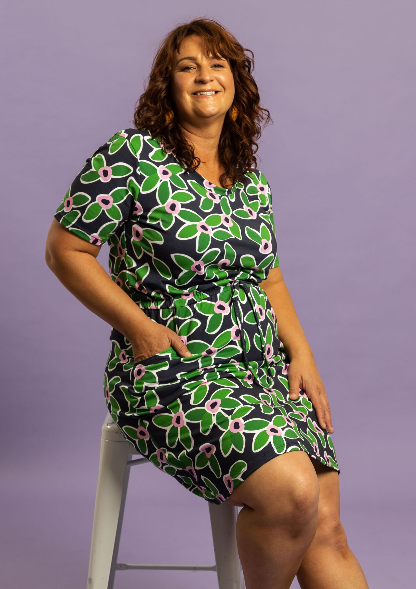 Maine dress (sleeved) - FloraNova