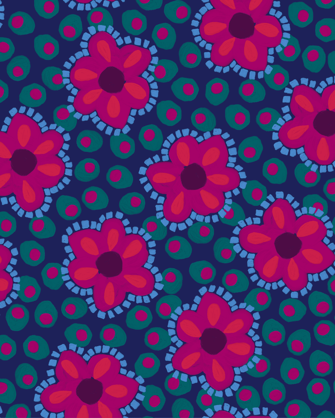 Roller turtleneck - Mosaic