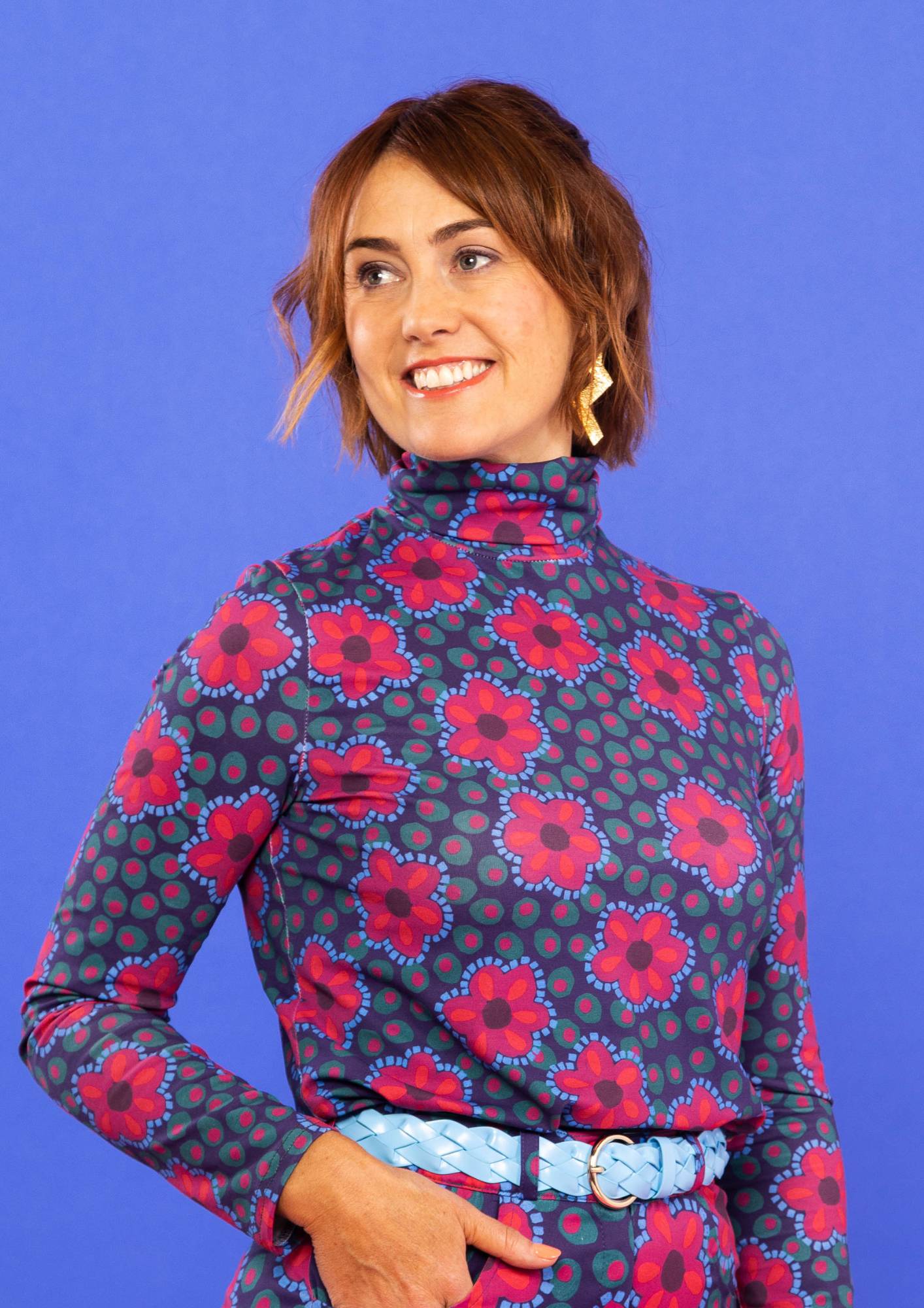 Roller turtleneck - Mosaic