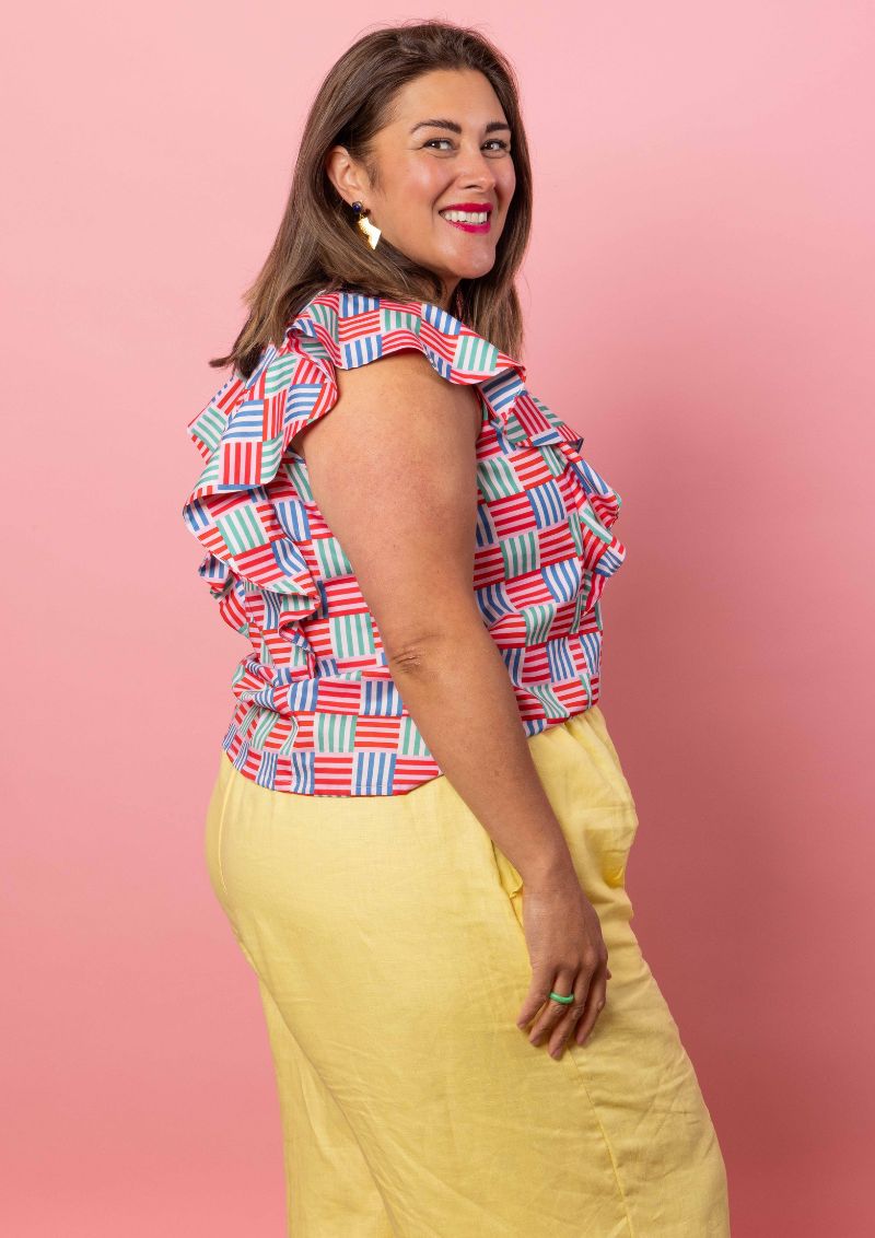 Vita Frill Top - Nice Splice Fresh