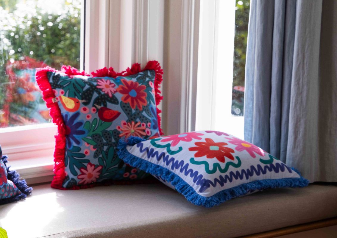 Cushion - Wilderness Pale Denim