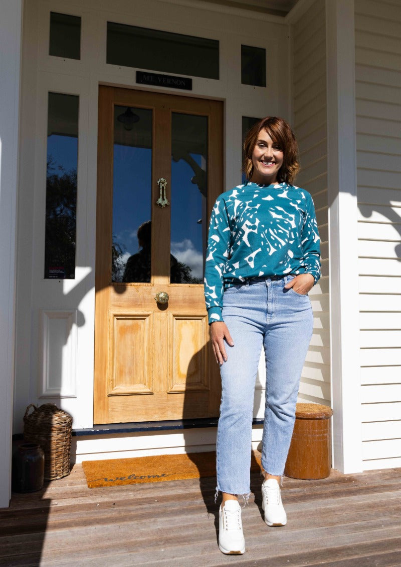 Greta Sweater - New Muse Ocean