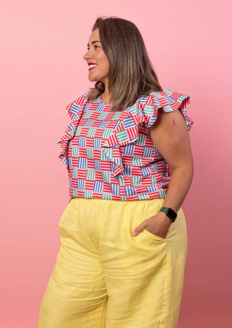 Vita Frill Top - Nice Splice Fresh