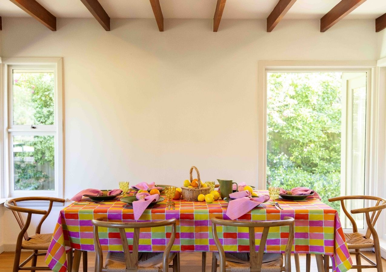Fruit Salad Cotton Linen Tablecloth