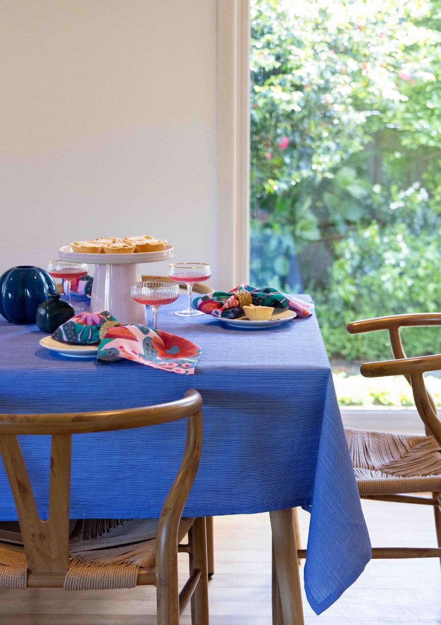 Wilderness Pink Cotton Linen Napkins