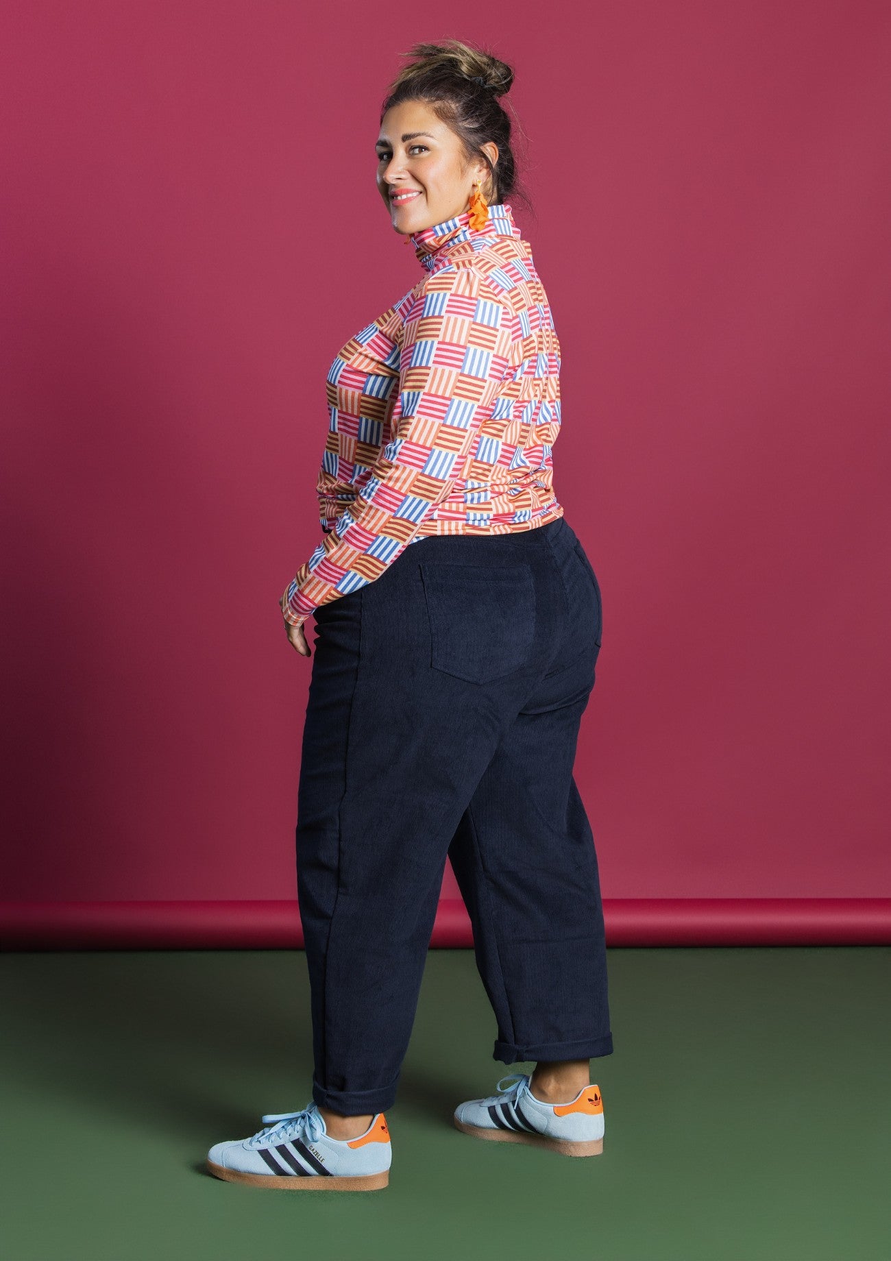 Roller Turtleneck - Nice Splice Multigrain