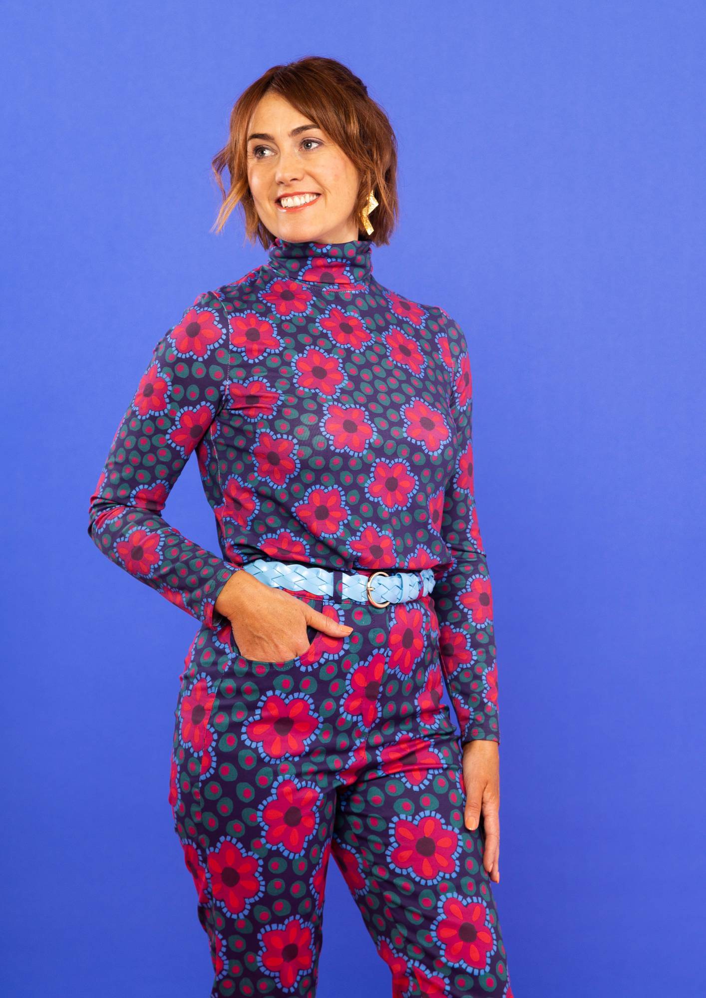 Roller turtleneck - Mosaic