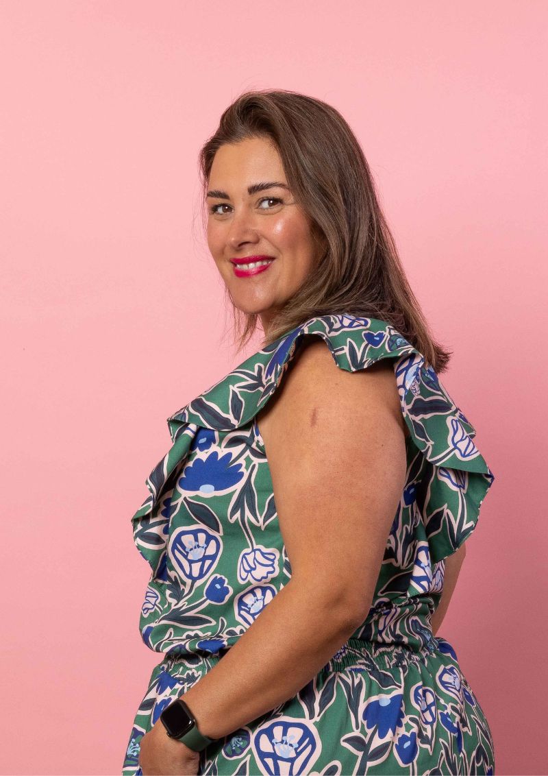 Vita Frill Top - Euni Green