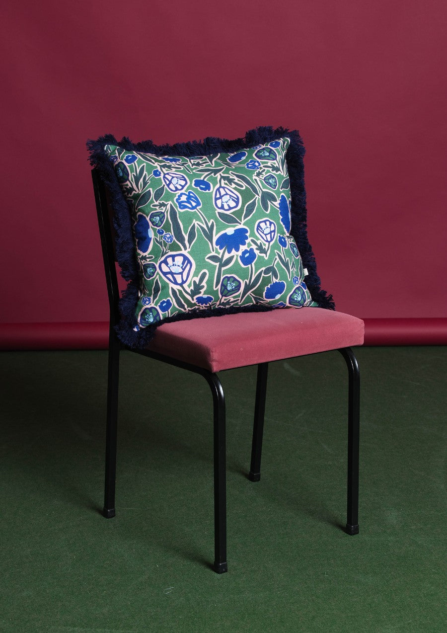 Cushion - Euni Blue / Euni Green