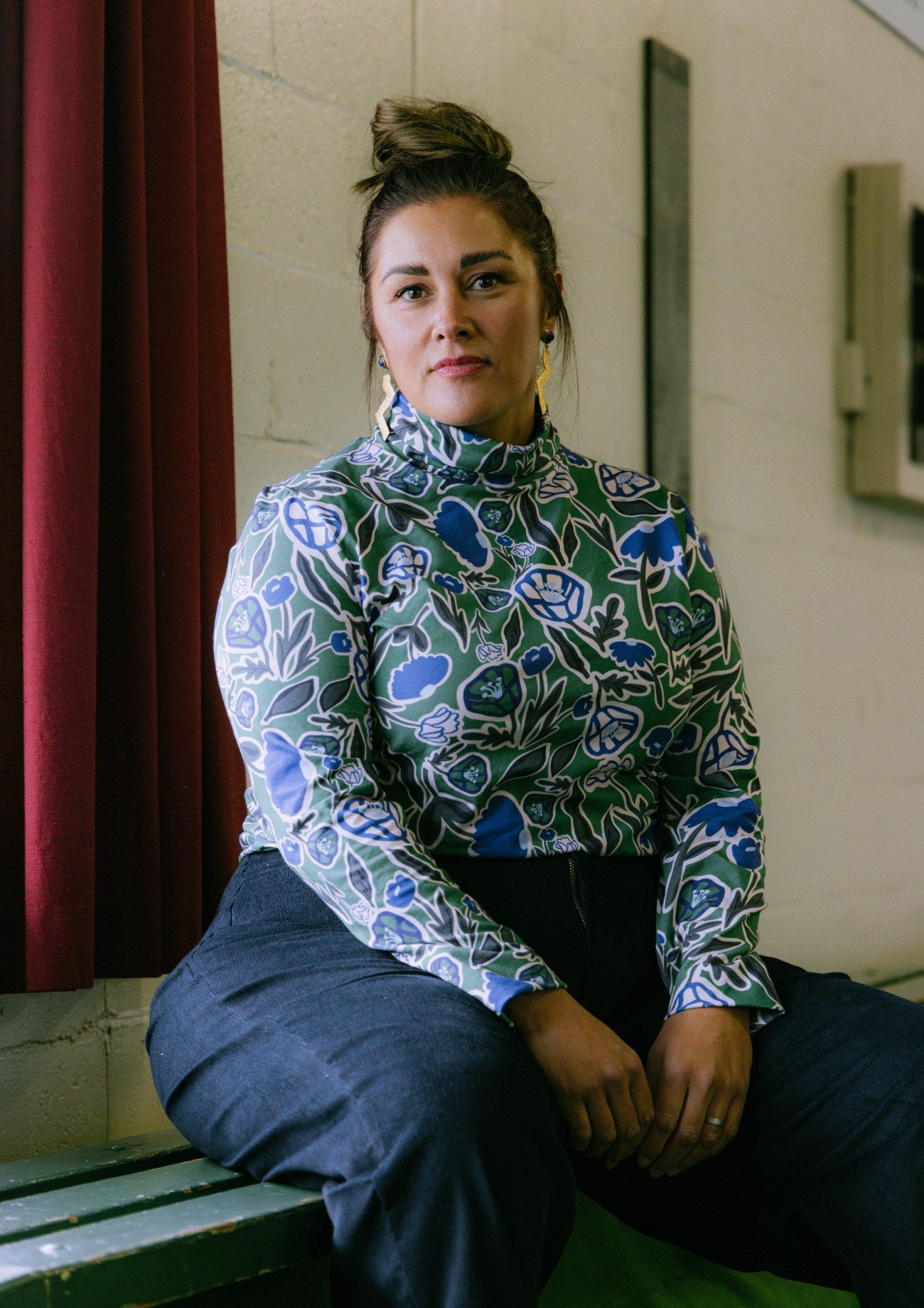 Roller Turtleneck - Euni Green