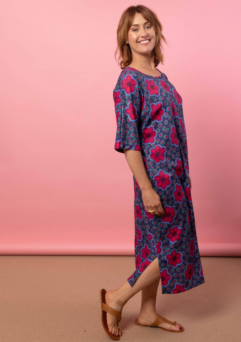 Belo Reversible Dress - Mosaic