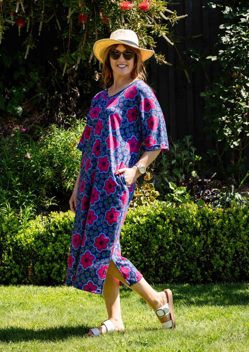 Belo Reversible Dress - Mosaic