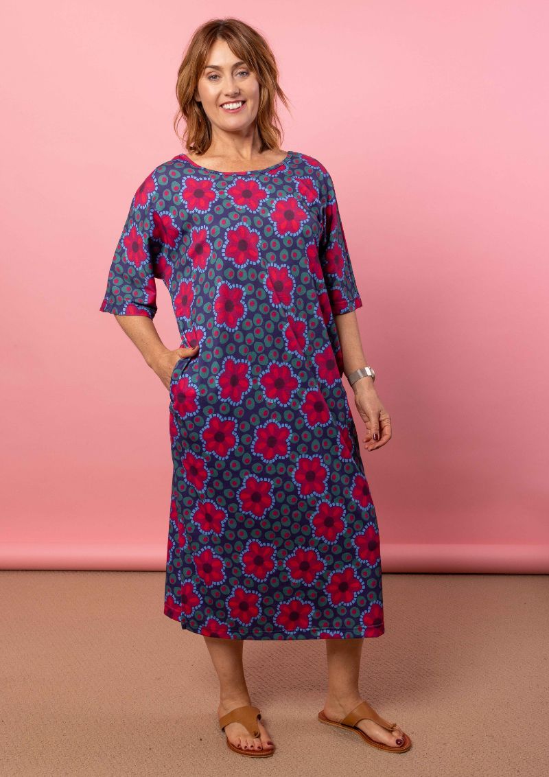 Belo Reversible Dress - Mosaic