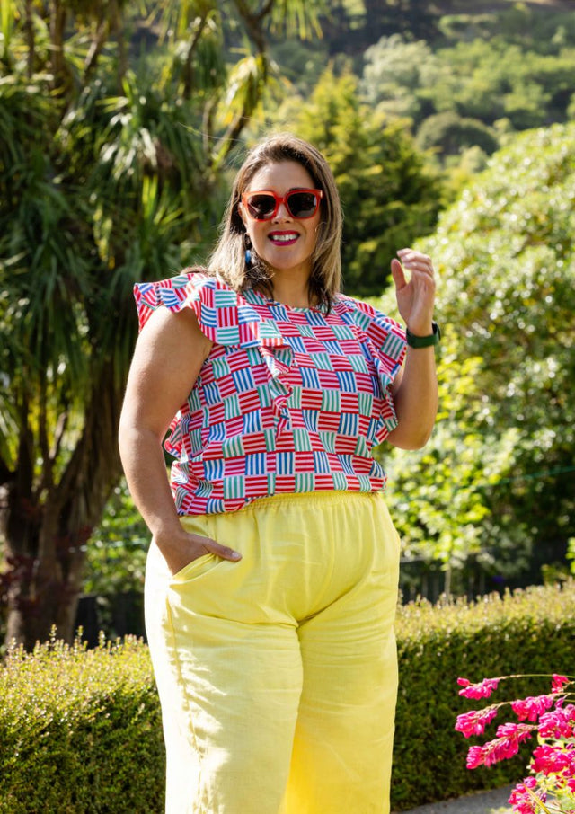 Vita Frill Top - Nice Splice Fresh