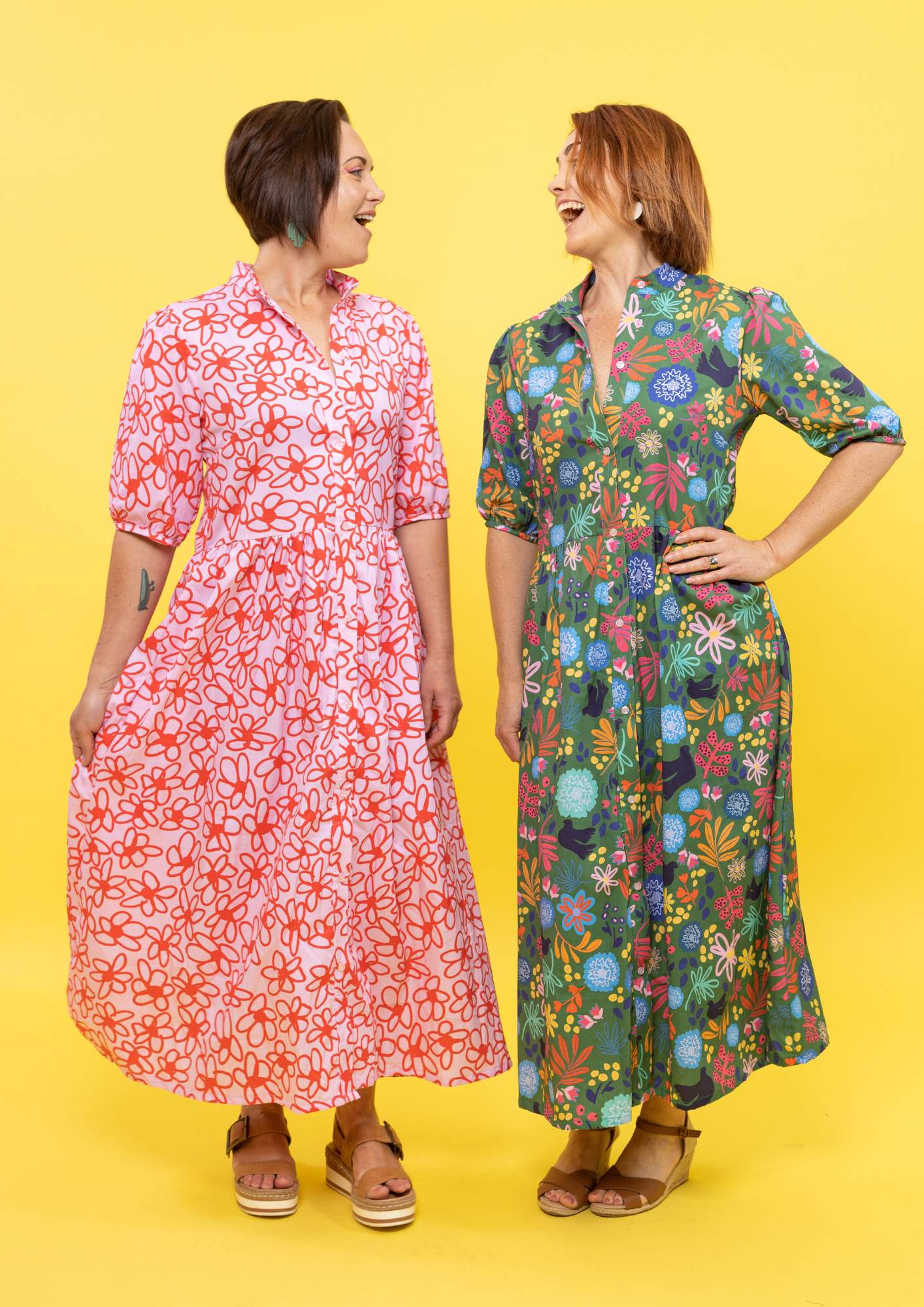 Artista Shirt Dress - Whimsy