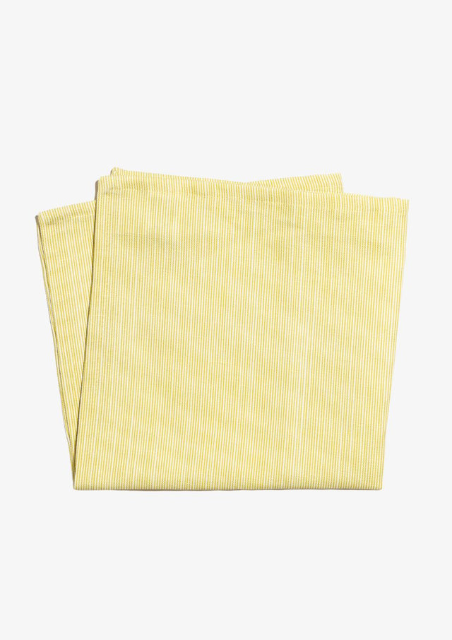 Thin Pin Citrus Cotton Linen Napkins
