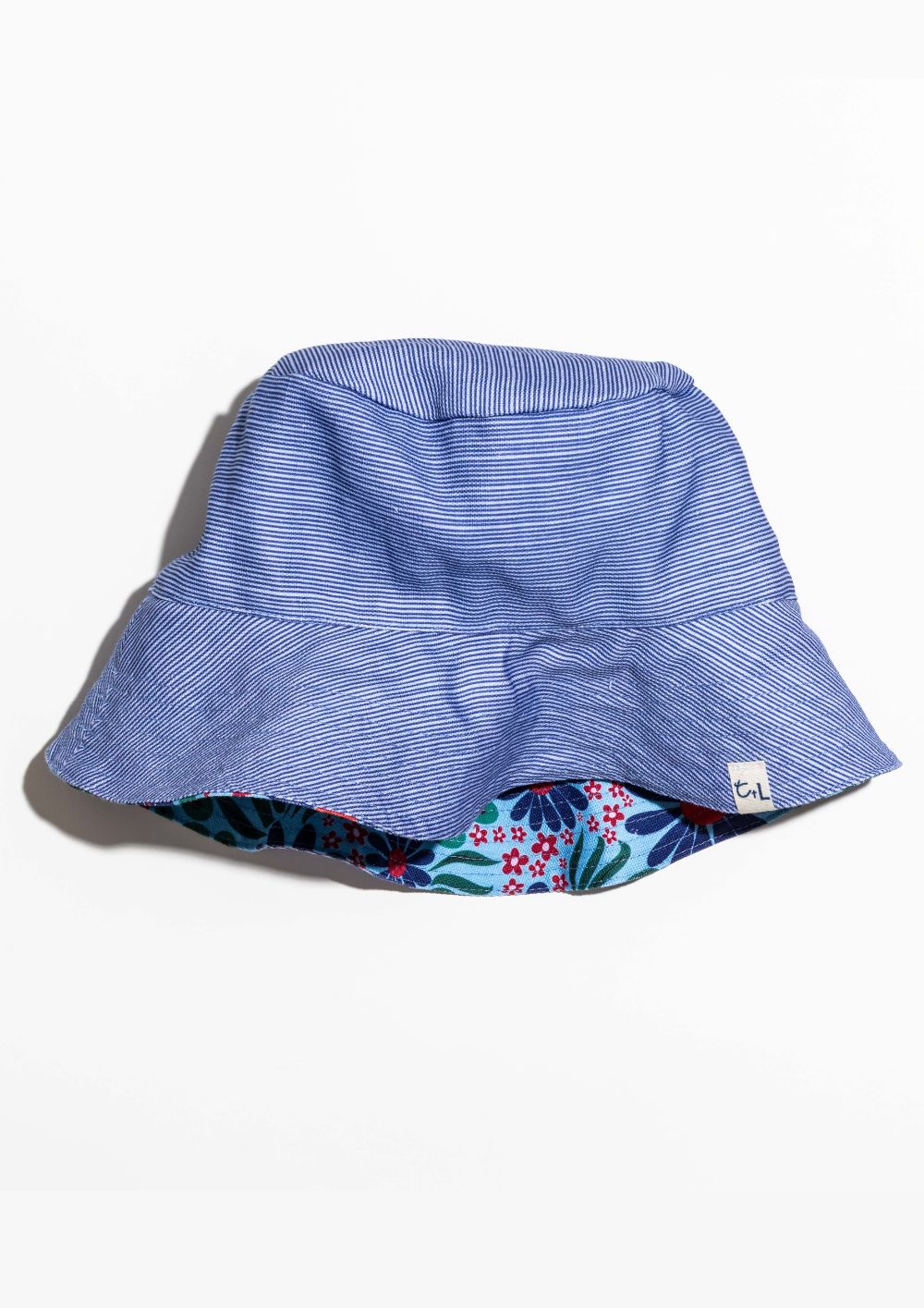 Bucket Hat - Meadow / Thin Pin Blue