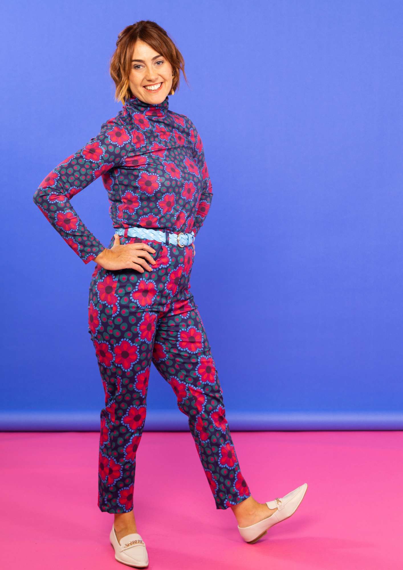 Roller turtleneck - Mosaic