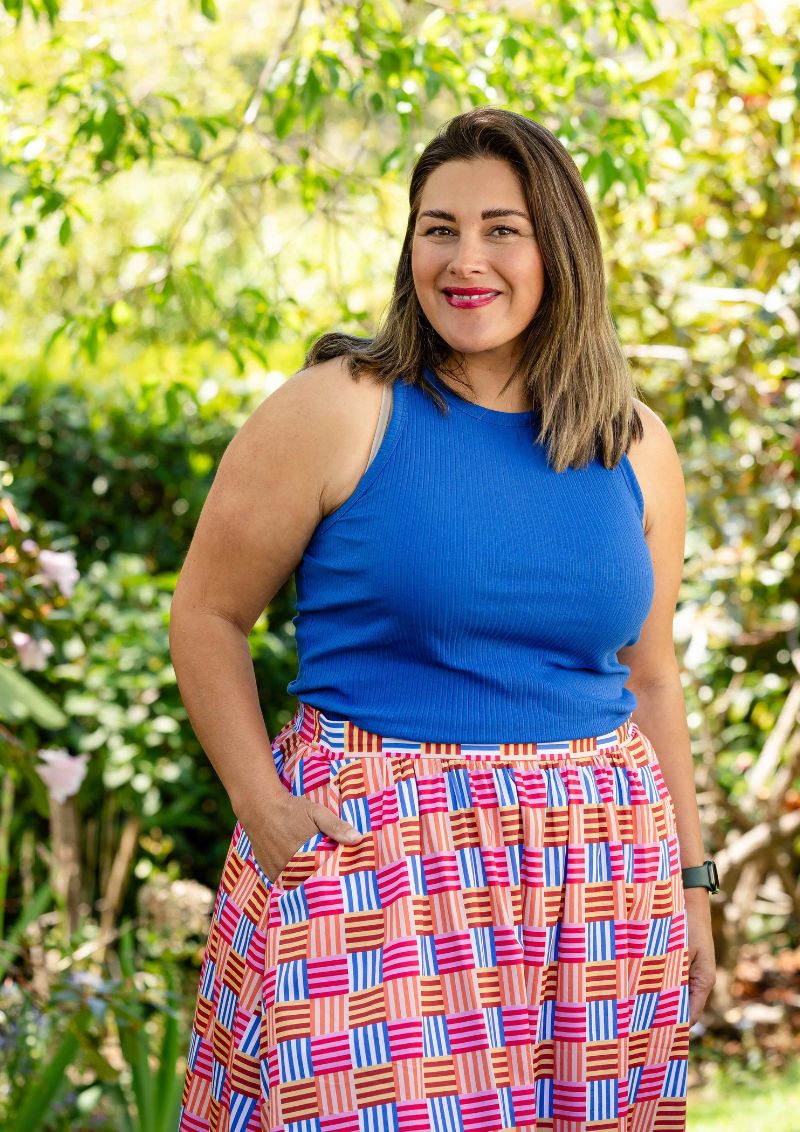 Bowie Skirt - Nice Splice Multigrain