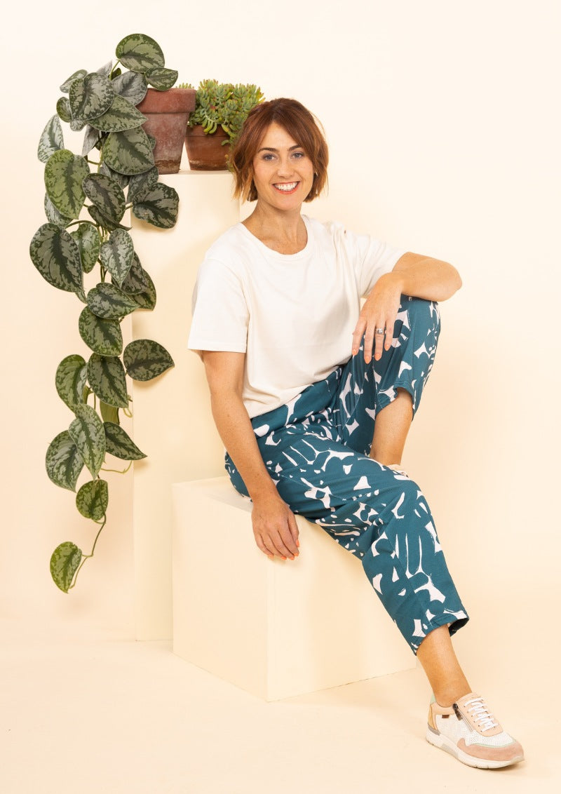 All Day Pant - New Muse Ocean