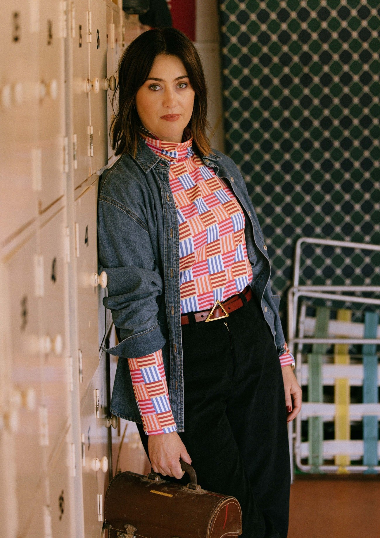 Roller Turtleneck - Nice Splice Multigrain