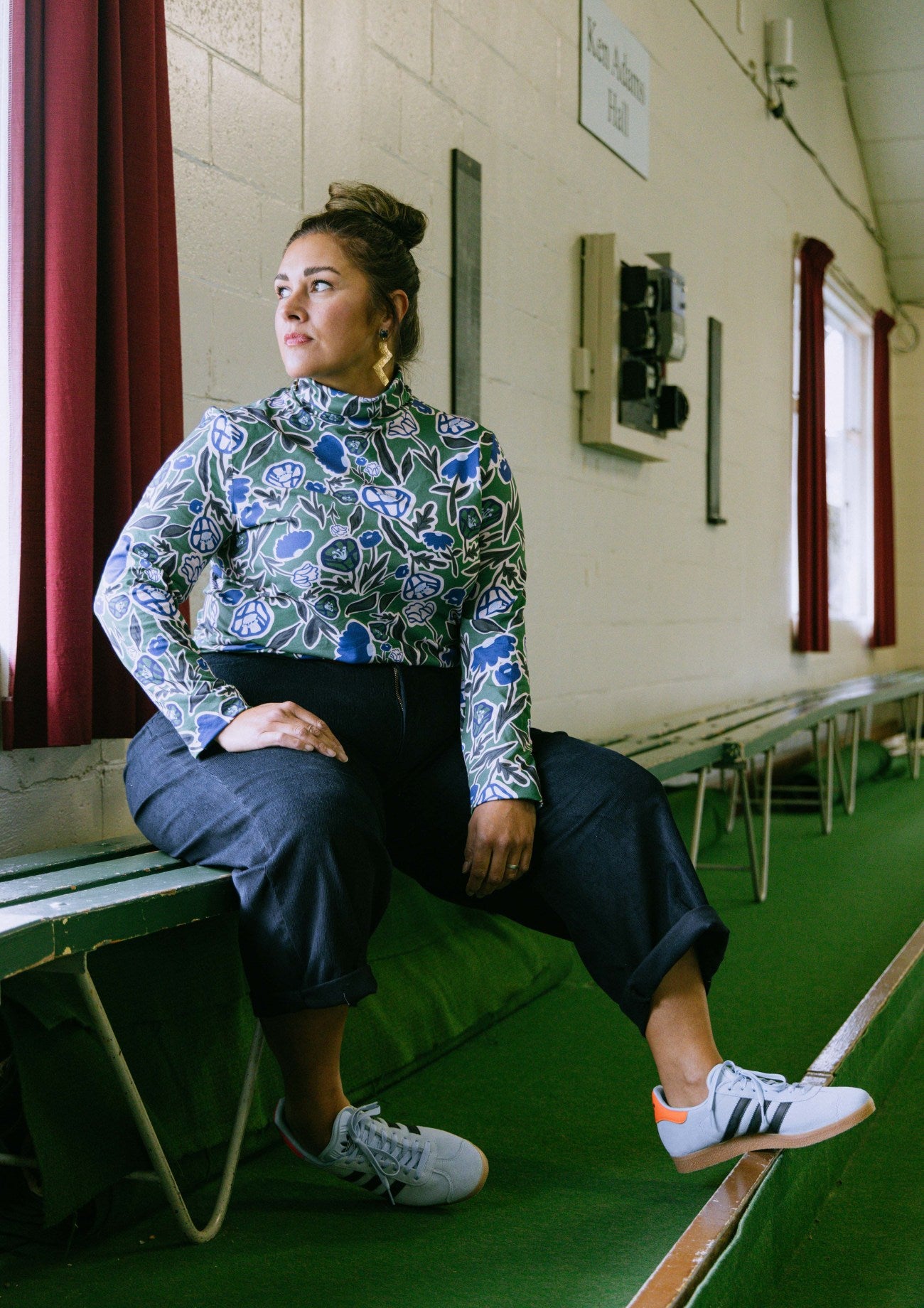 Roller Turtleneck - Euni Green