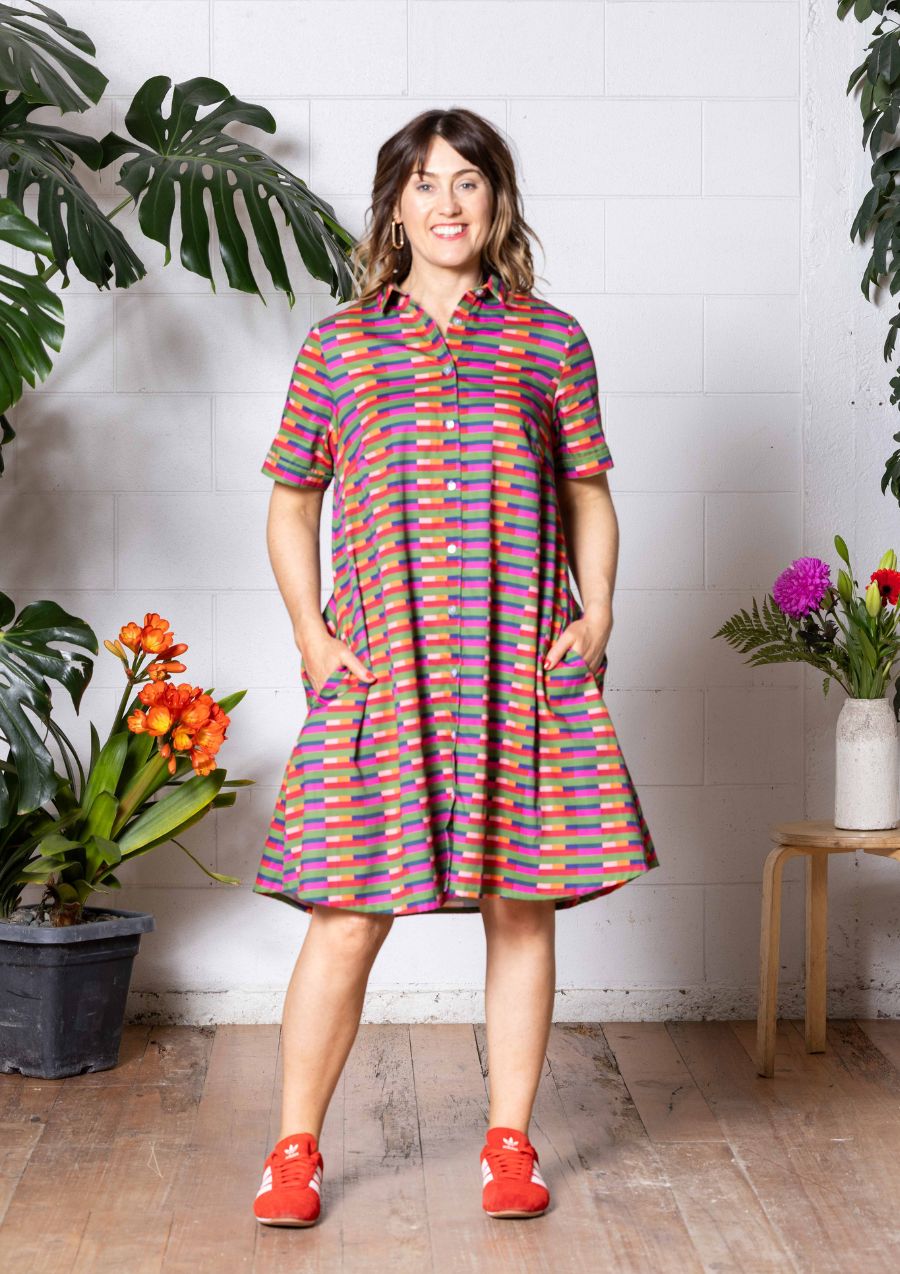 Jolie Dress - Long Lines Retro