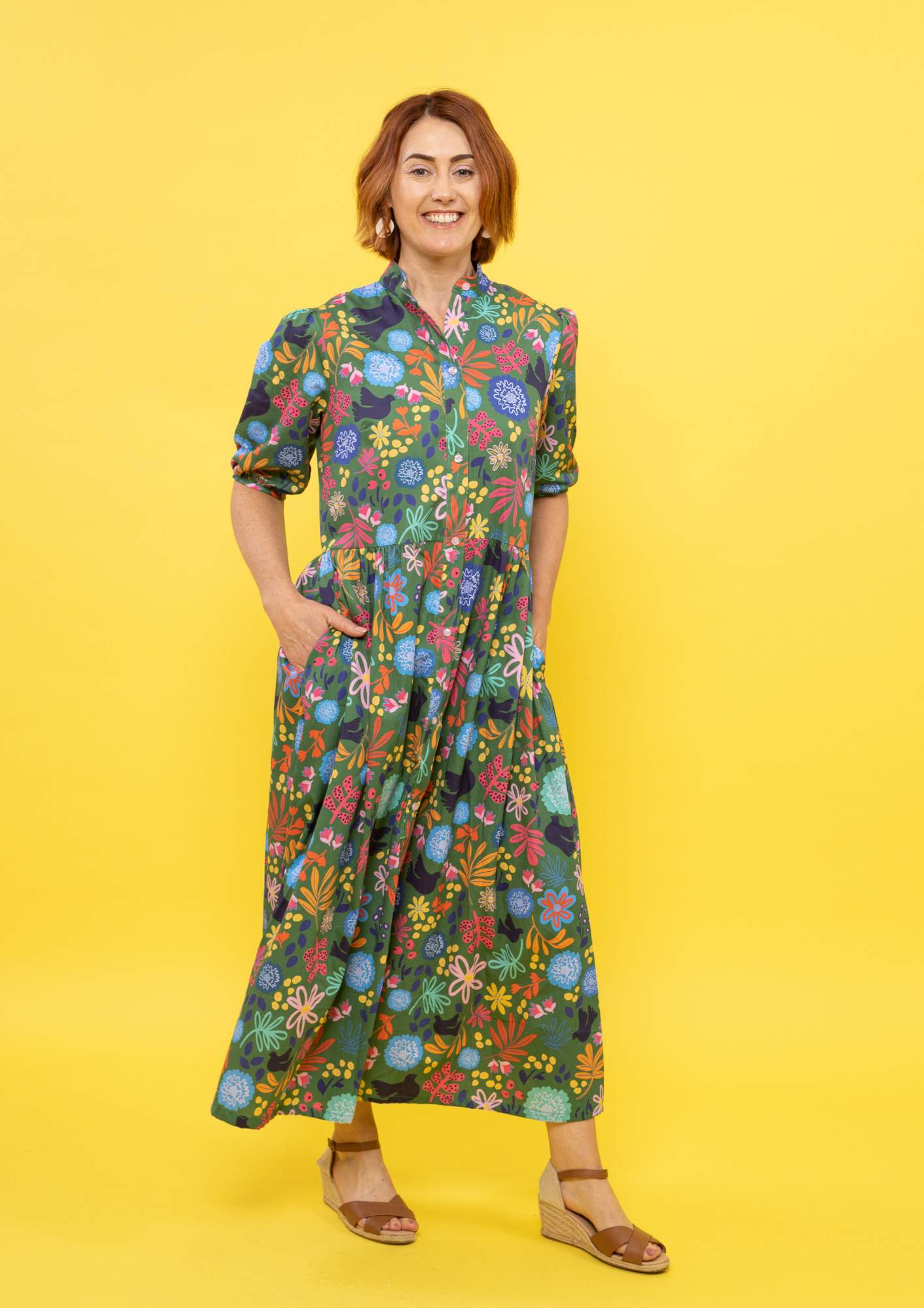 Artista Shirt Dress - Whimsy