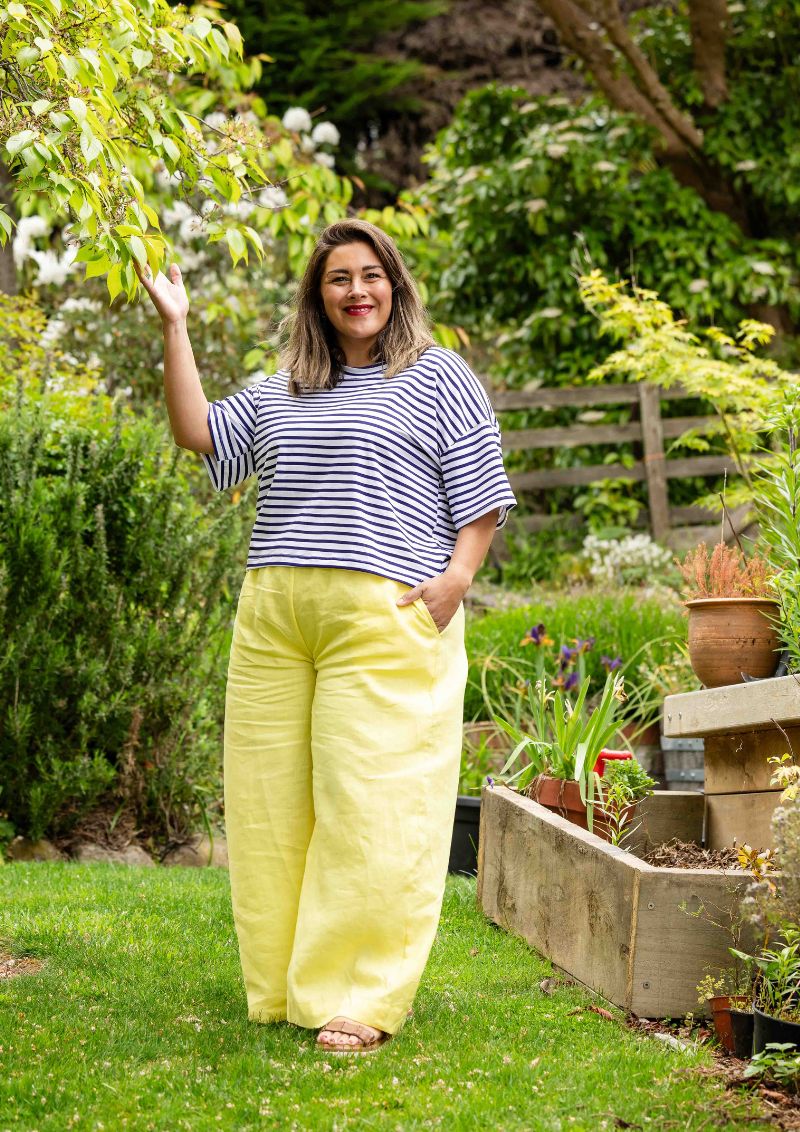 Solace Wide Leg Pant - Lemonade