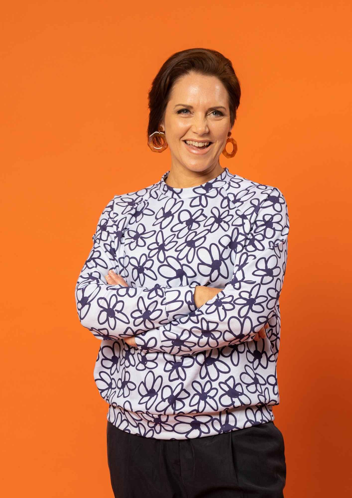 Greta Sweater - Bloom Blue