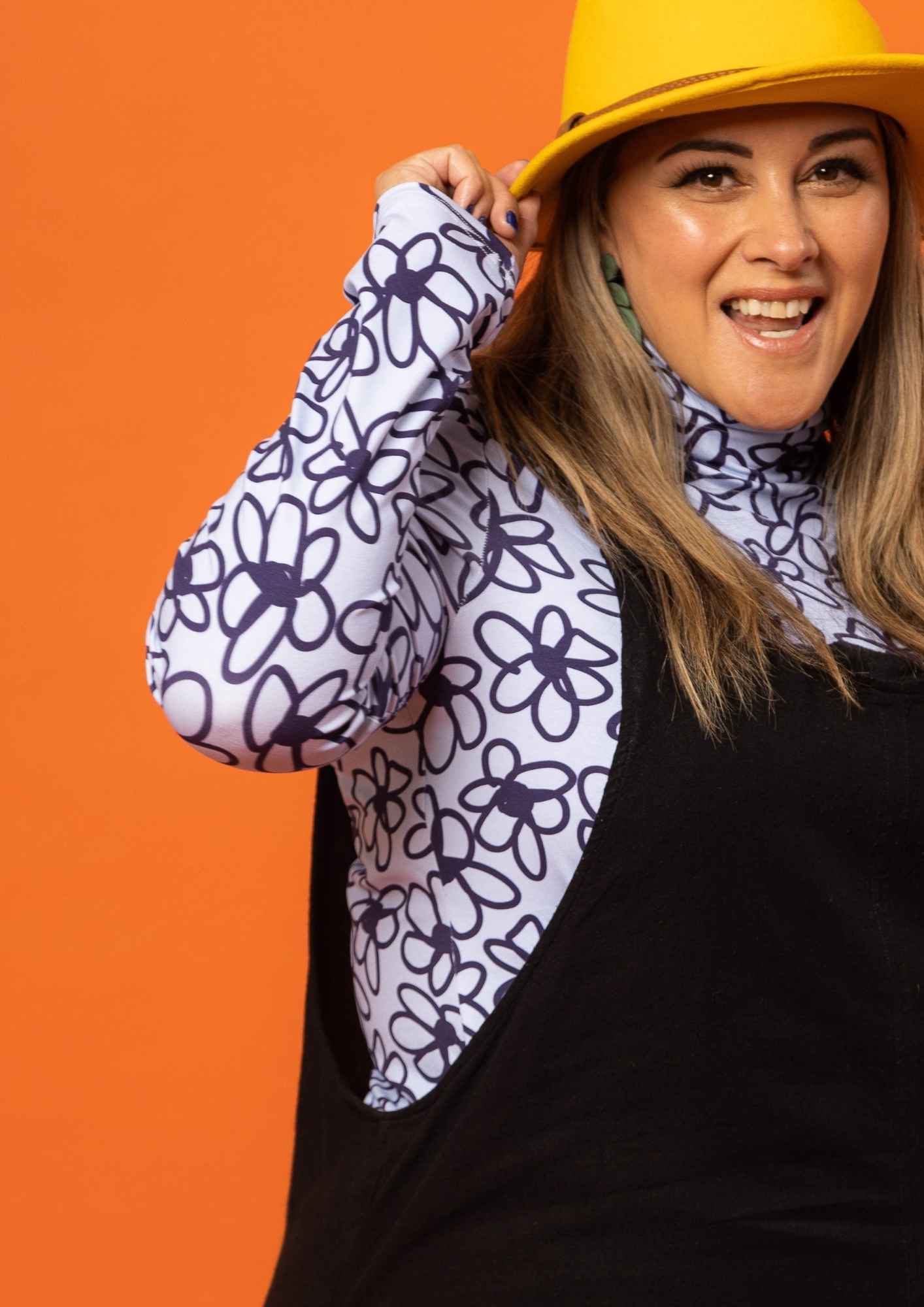 Roller turtleneck - Bloom Blue