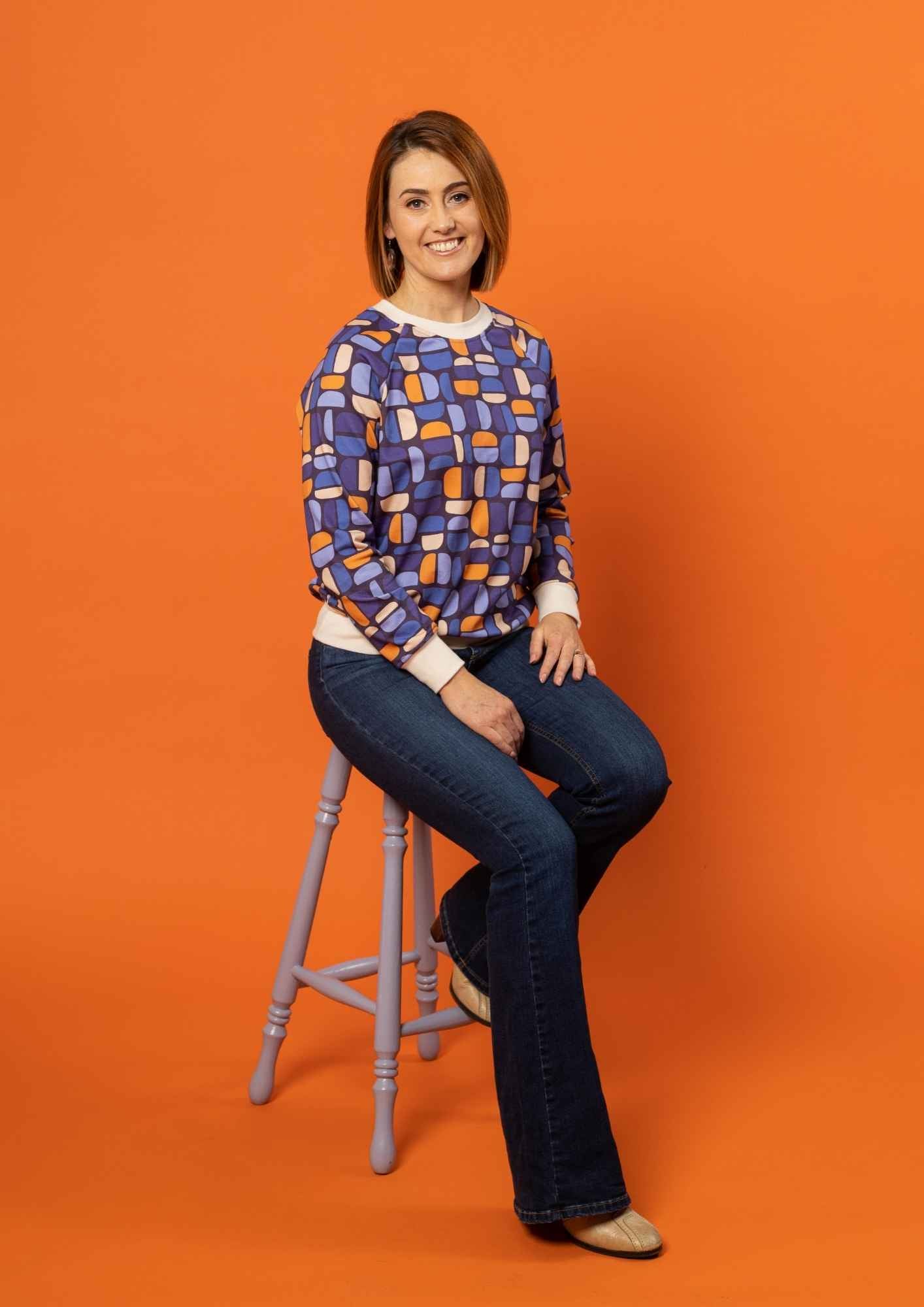 Greta Sweater - Belladonna