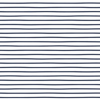 Roller Turtleneck - Navy Stripe Lighter Weight