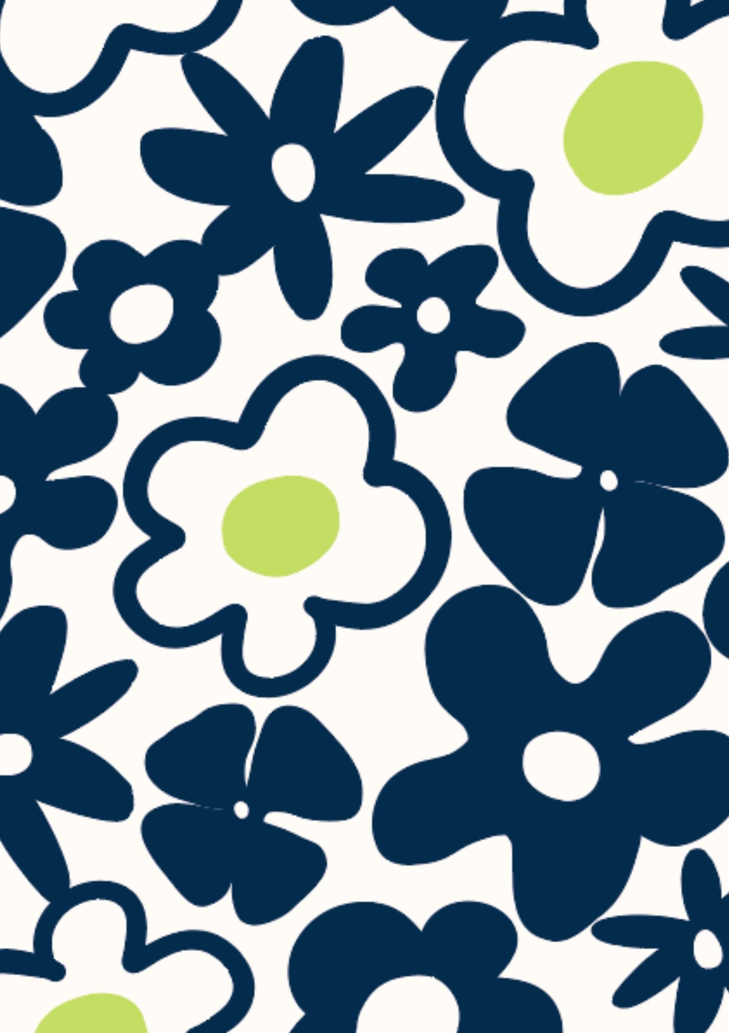 Roller Turtleneck - Bouquet Navy