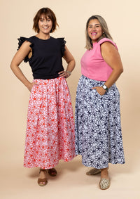 Bowie Skirt - Bloom Blue
