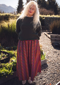 Bowie Skirt - Long Lines Retro
